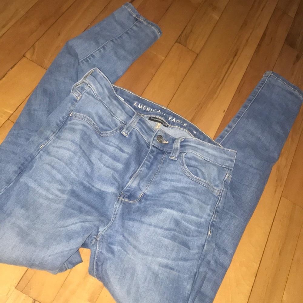 AE stretch super skinny jeans